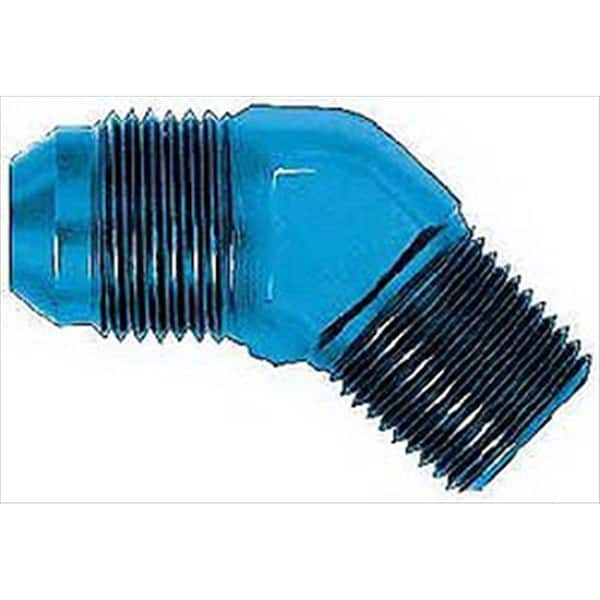 Aeroquip -4 An 45 Degree Elbow Aluminum Male An To 0.12 In. Pipe Adapters A83-FCM2021 - main